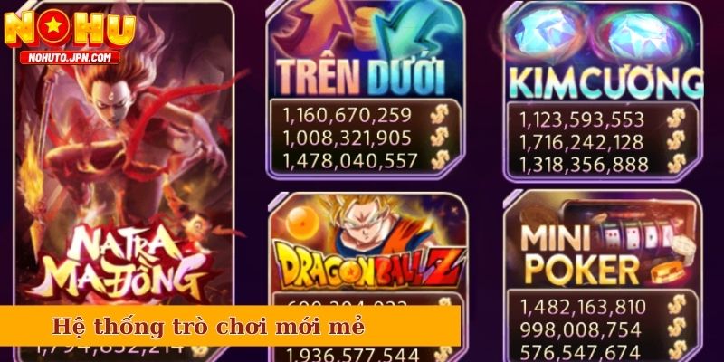 Hệ thống trò chơi mới mẻ, đa dạng tại cổng game Gemwin