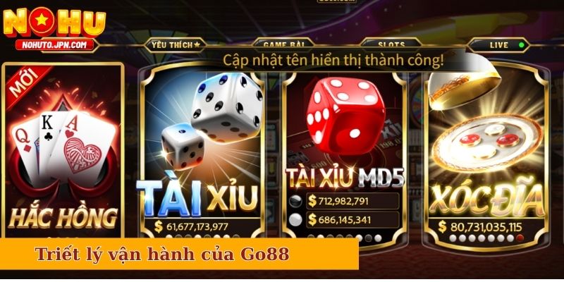 Giá trị cốt lõi trong triết lý vận hành của Go88