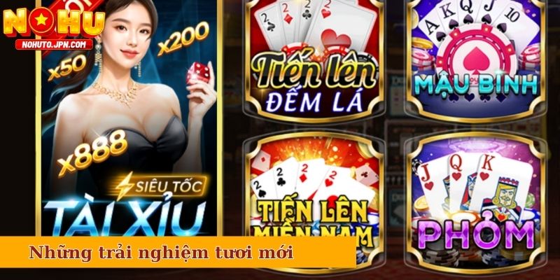 Cổng game Sun52 mang đến những trải nghiệm tươi mới