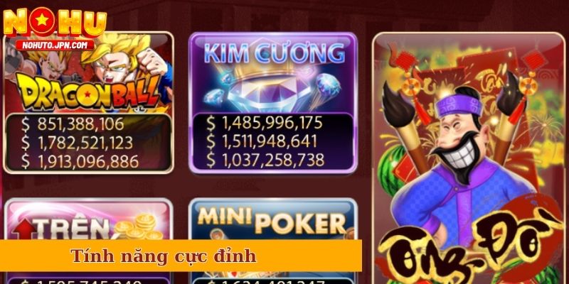 Một vài tính năng cực đỉnh tại cổng game Sunwin
