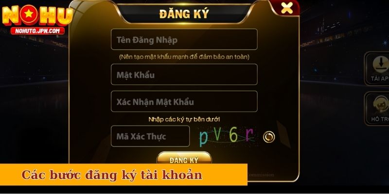 Các bước đăng ký tài khoản Vicwin cùng vài lưu ý quan trọng