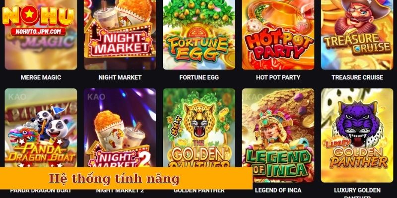 Hệ thống tính năng được đánh giá cao tại Vin777