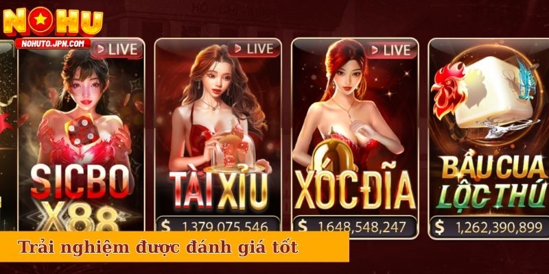 Một số trải nghiệm được đánh giá tốt của Zowin