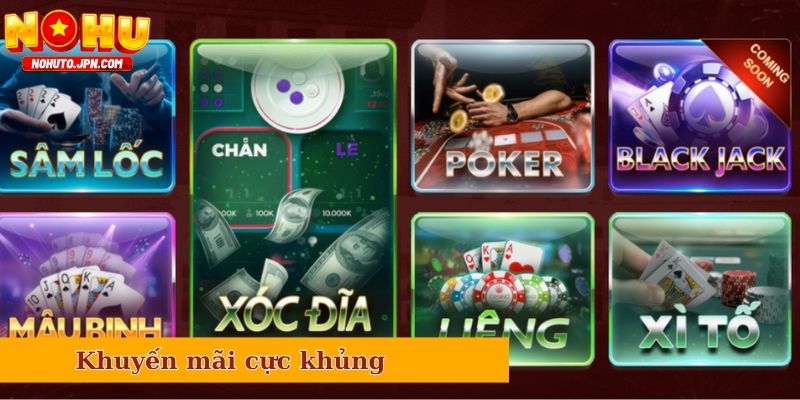Cổng game có nhiều khuyến mãi cực khủng dành cho mọi người đăng ký