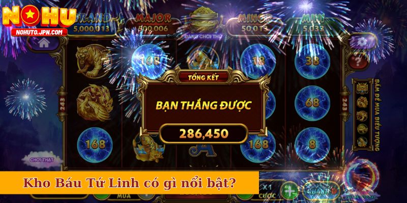 Nổ hũ Kho Báu Tứ Linh có gì nổi bật?