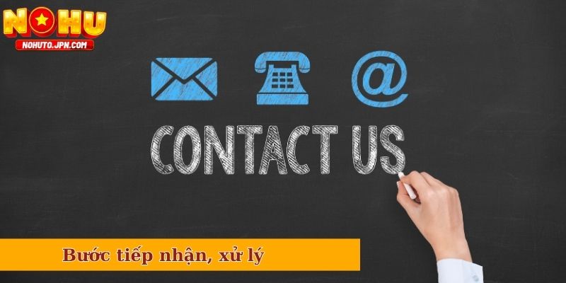 Các bước tiếp nhận, xử lý khi người truy cập liên hệ