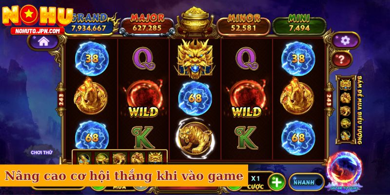 Nâng cao cơ hội thắng khi tham gia vào game